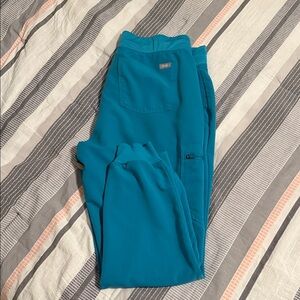 Teal Figs Scrubs Jogger Pants